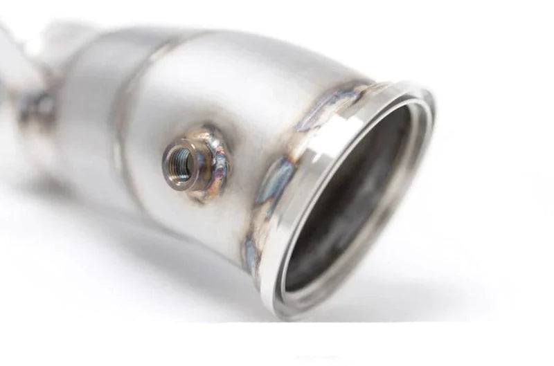 AMS PERFORMANCE 2020+ TOYOTA SUPRA A90 DOWNPIPE WITH ULTRA HIGH-FLOW GESI CAT