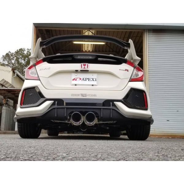 A'PEX-i N1-X Evolution Extreme Catback Exhaust - Honda Civic Type R FK8 17-2