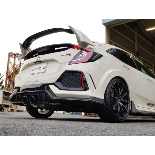 A'PEX-i N1-X Evolution Extreme Catback Exhaust - Honda Civic Type R FK8 17-2