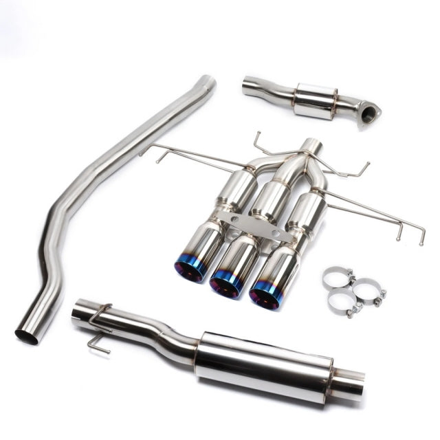DC Sports Exhaust System (Burnt Tips) - Honda Civic Type R FK8 17-21