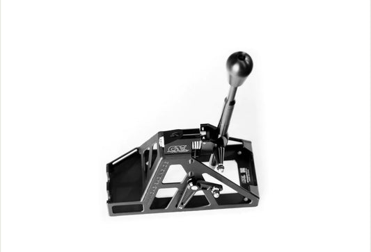 CAE Ultra Shifter for Mitsubishi Lancer EVO 5 to EVO 9 for use with the original gearshift cables.
Black Anodised Finish with Black POM Shift Knob.