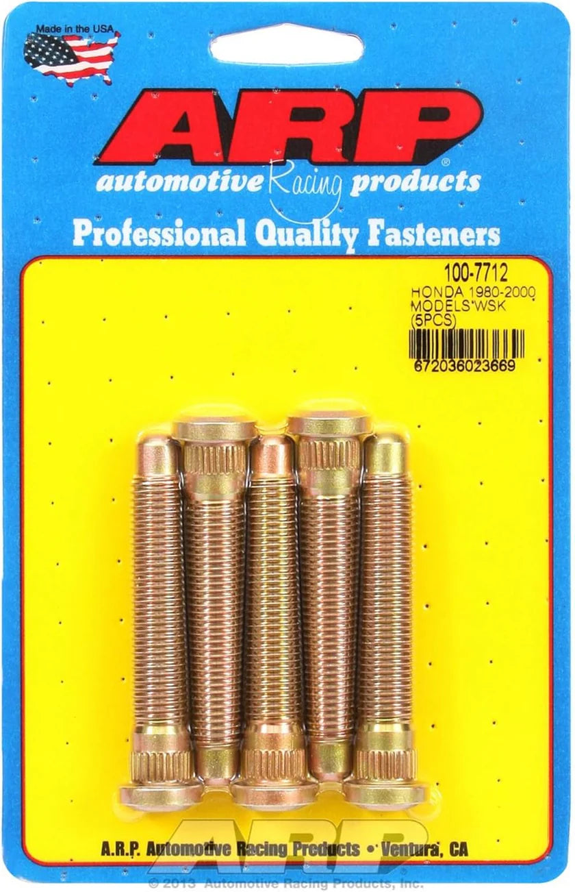 ARP Extended Wheel Stud Kit - M12 x 1.5 -Honda fitment
