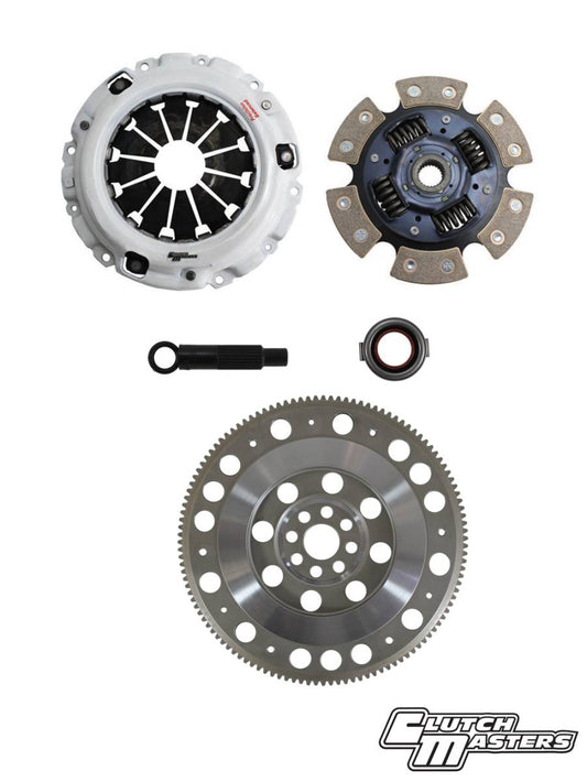 Clutch Masters 12-13 Honda Civic Si 2.4L 6spd FX400 High Rev 6-Puck Ceramic Clutch Kit w/ Steel FW