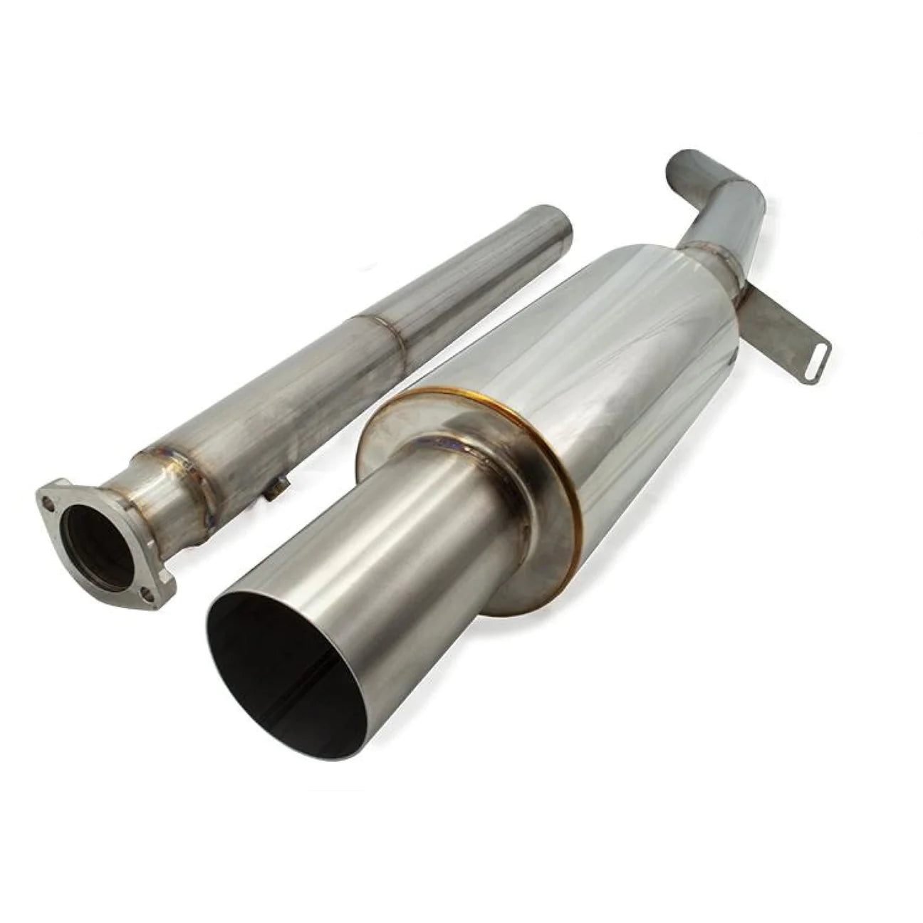 ETS 03-06 MITSUBISHI EVO 8/9 STAINLESS STEEL CATBACK EXHAUST SYSTEM 3.5" jdm exit