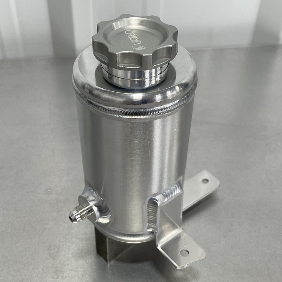 Origin Fabrication Coolant Reservoir Tank V2 (Raw Aluminum) - Honda S2000