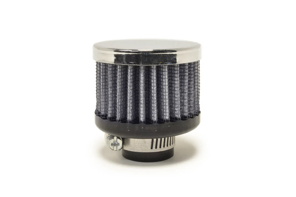 STM Universal 5/8" Breather Filter with Chrome Top