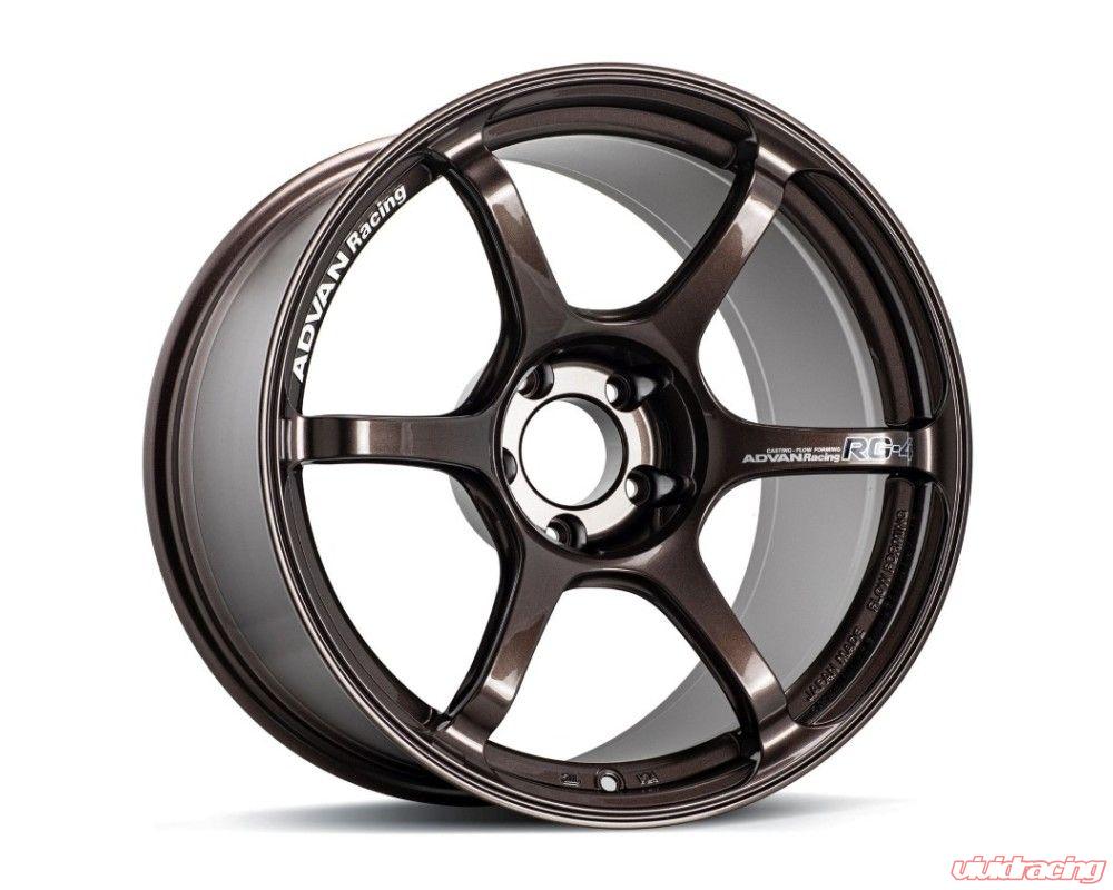 Advan RG-4 Wheel 18x8.5 5x112 45mm Racing Copper Bronze