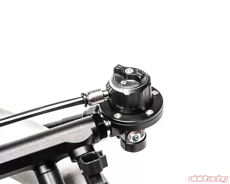 Radium Engineering Black 8AN Orb Direct Mount Regulator