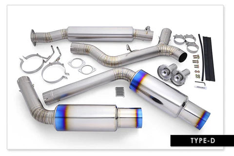 Tomei Expreme Ti Dual Exit Titanium Catback "Type D" | 2022+ Subaru WRX