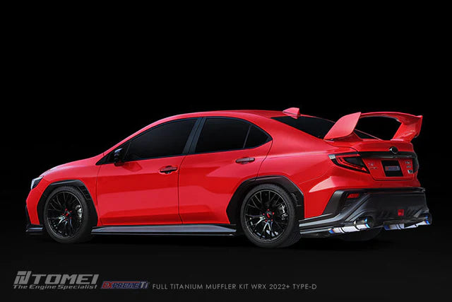 Tomei Expreme Ti Dual Exit Titanium Catback "Type D" | 2022+ Subaru WRX