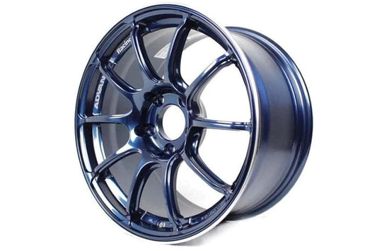 ADVAN RZII 18X9.5 +35 5X120 RACING INDIGO BLUE WHEEL - FK8 SPEC
