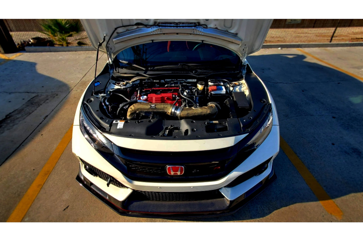 Full Race Intercooler w/ Charge Pipe Kit and Bumper Beam Honda Civic FK8 Type R 2017+