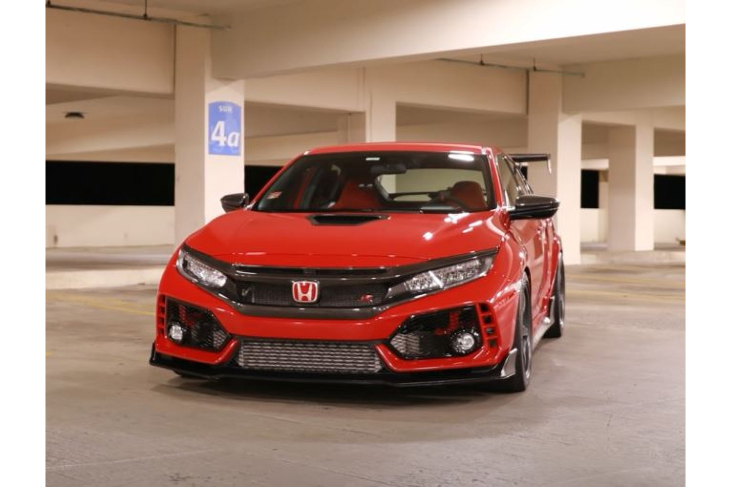 Full Race Intercooler w/ Charge Pipe Kit and Bumper Beam Honda Civic FK8 Type R 2017+