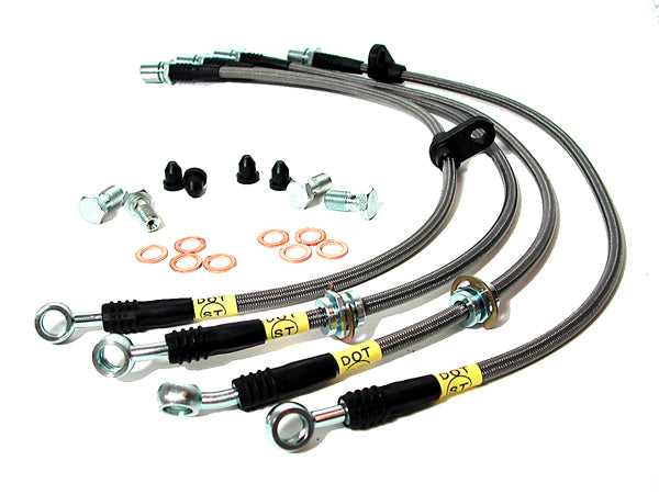 StopTech 00-05 Honda S2000 Rear SS Brake Lines