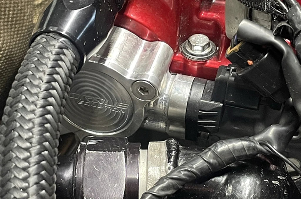 Torque Solution Billet Cam Sensor Housing for Evo 4/5/6/7/8