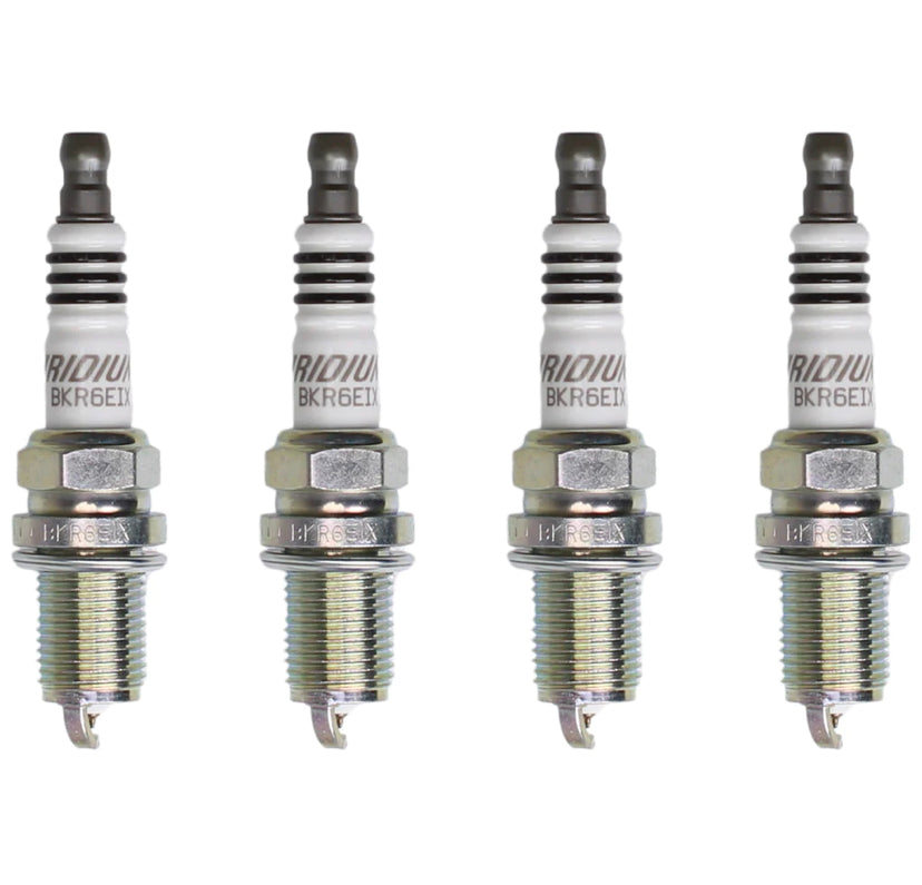 NGK (BKR6EIX) Stock Heat Range Iridium Spark Plugs Subaru WRX 2002-2005