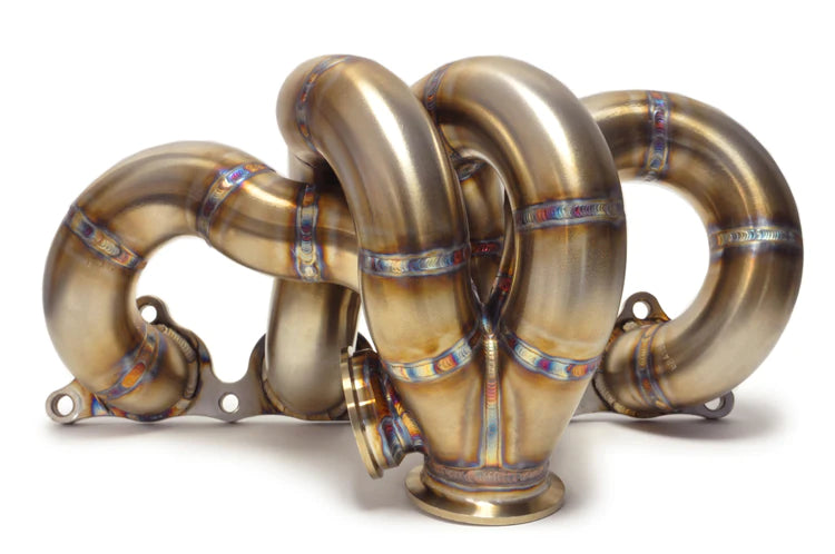 STM Evo 7/8/9 Standard Placement V-Band Exhaust Manifold | Pte flanged