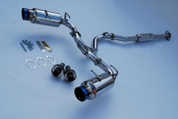 INVIDIA 2022+ GR86/ BRZ N1 CAT-BACK EXHAUST TITANIUM TIPS (FITS 13+ 86/FRS)