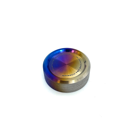 JDC Titanium Power Steering Reservoir Cap Cover (Evo 8/9)