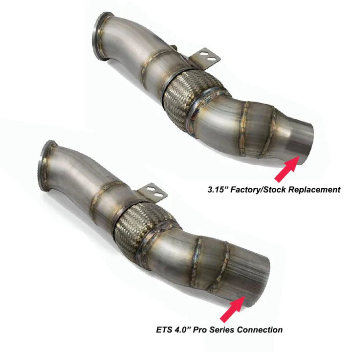 ETS - MKV Supra GESI High Flow Downpipe