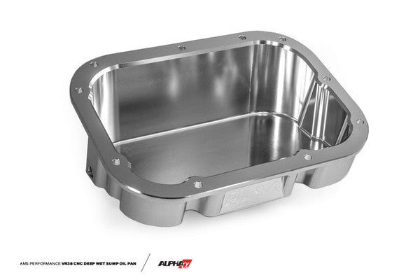 AMS Performance Alpha Nissan R35 GT-R VR38 CNC Deep Wet Sump Oil Pan