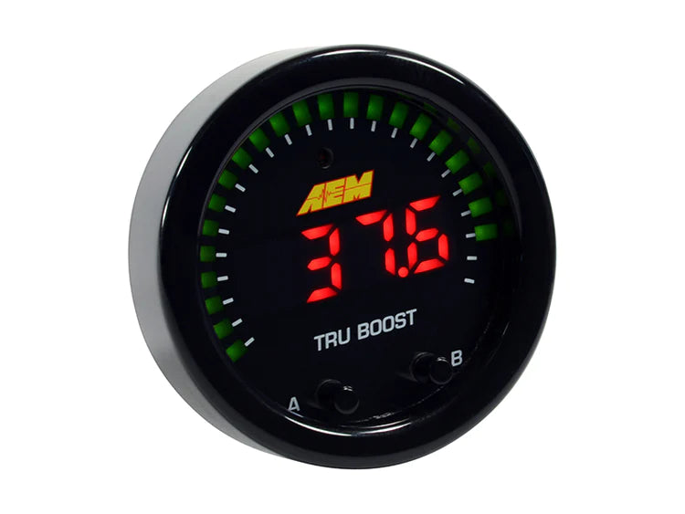 AEM Tru-BoostX Boost Controller Gauge