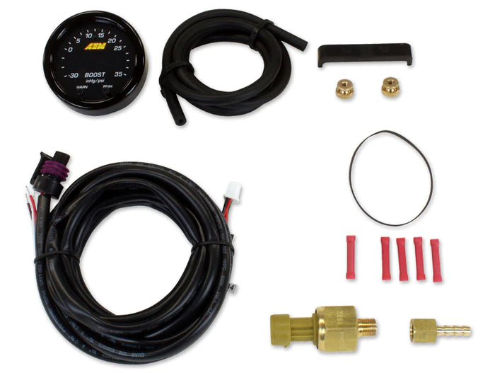 AEM Electronics X-Series Boost Gauge 52m