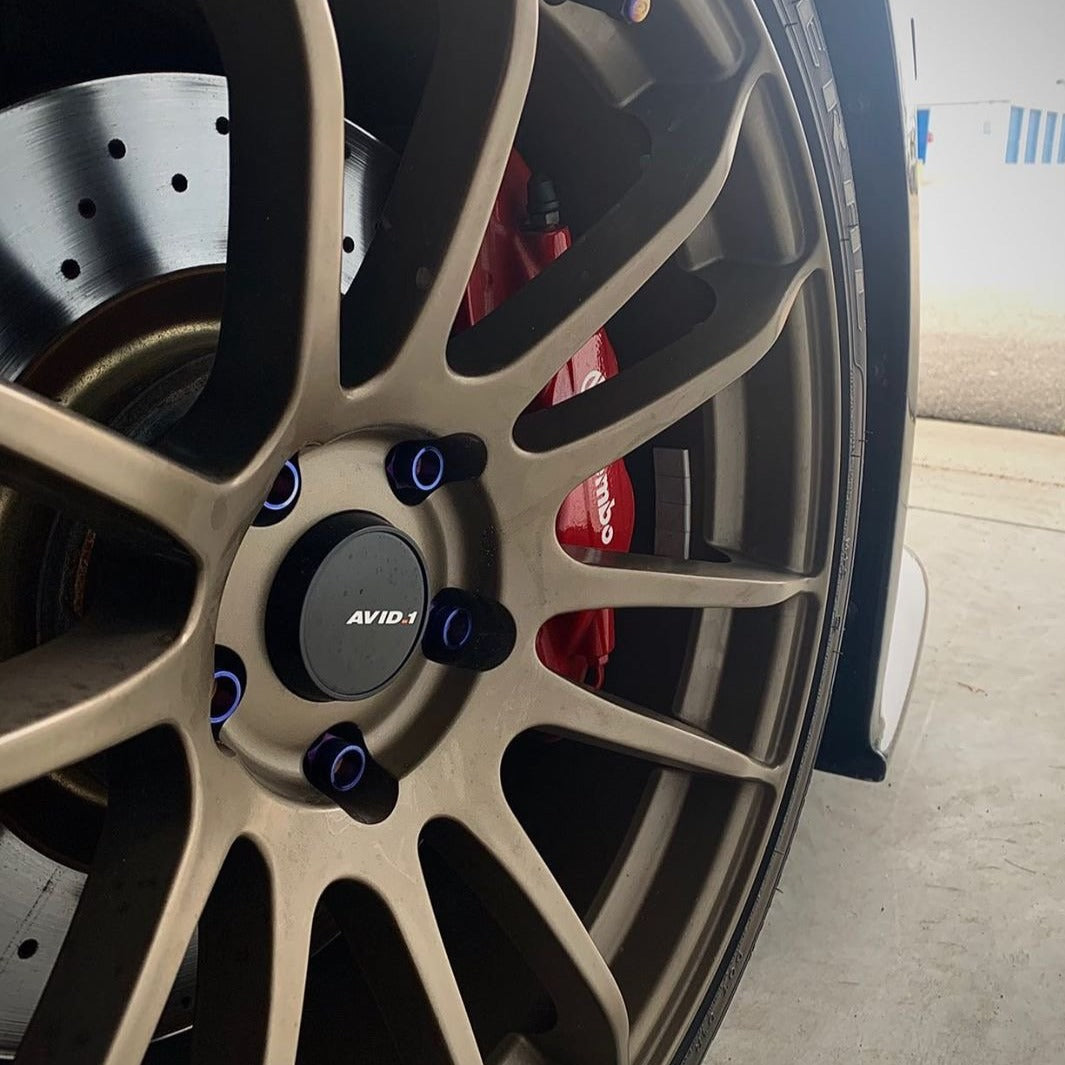 JDC Titanium Open-End Lug Nuts (Show)