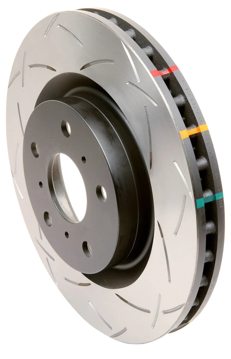 DBA 4000 Series Slotted Front Brake Rotor | 2003-2006 Mitsubishi Evo 8/9
