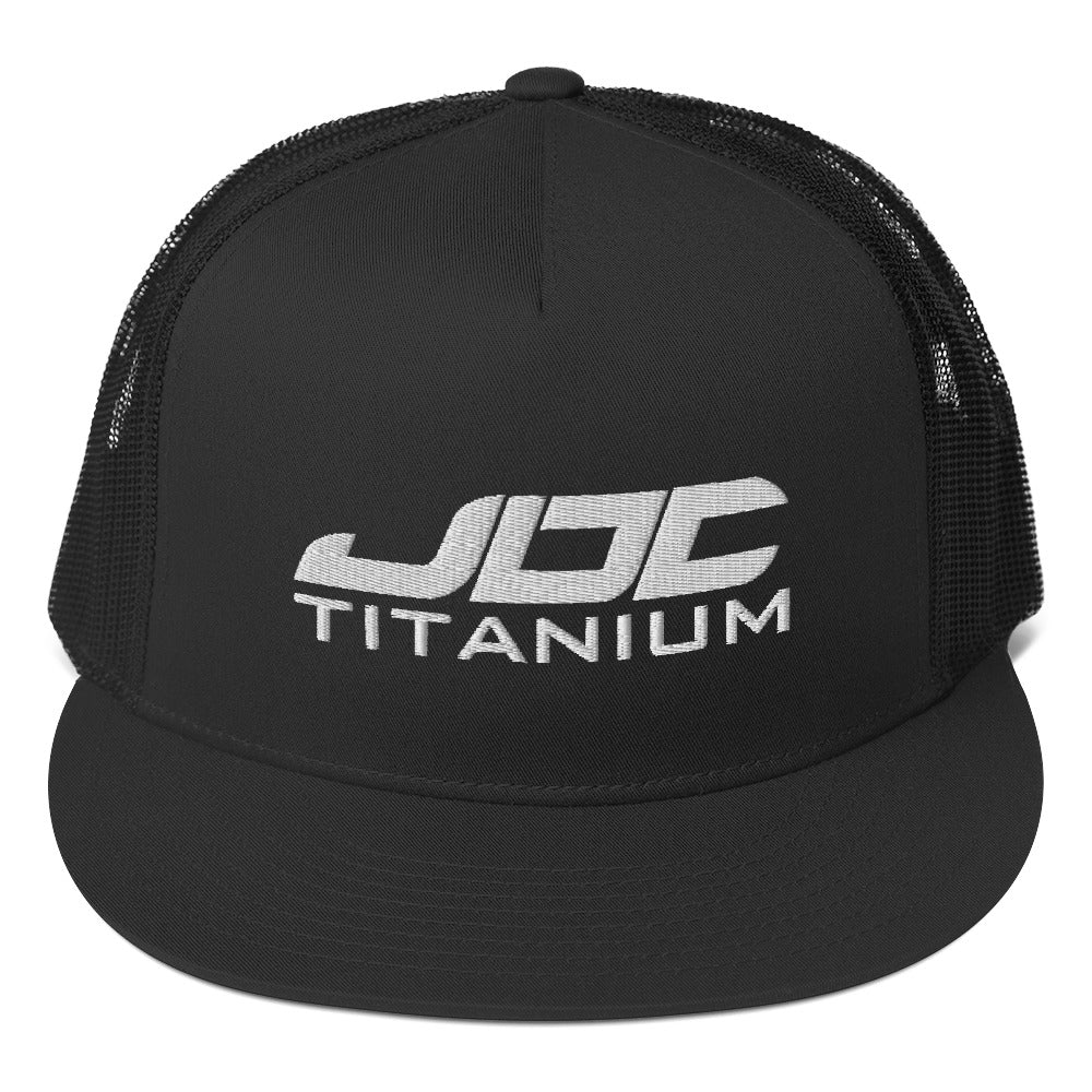 JDC Titanium Snapback Hat with Mesh Back
