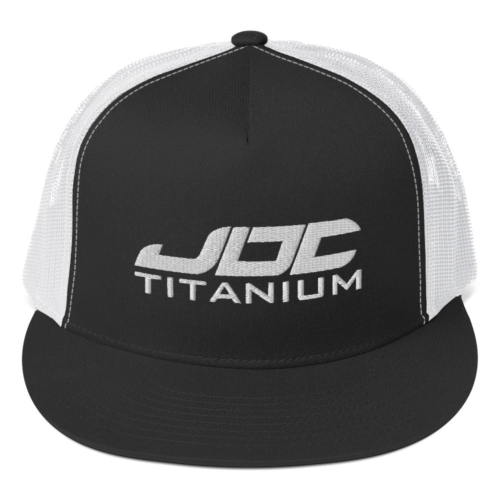 JDC Titanium Snapback Hat with Mesh Back