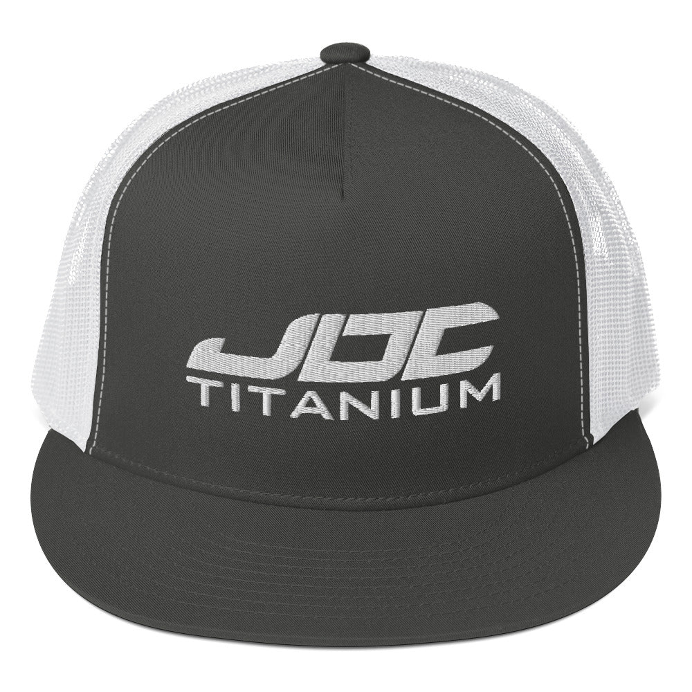 JDC Titanium Snapback Hat with Mesh Back