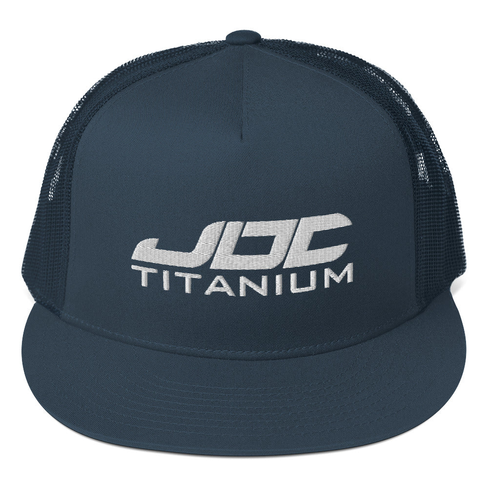 JDC Titanium Snapback Hat with Mesh Back