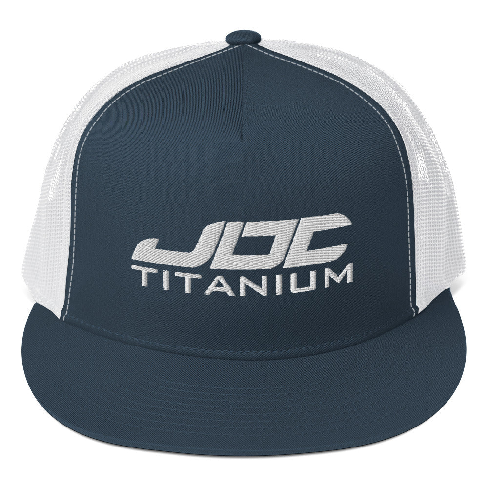 JDC Titanium Snapback Hat with Mesh Back