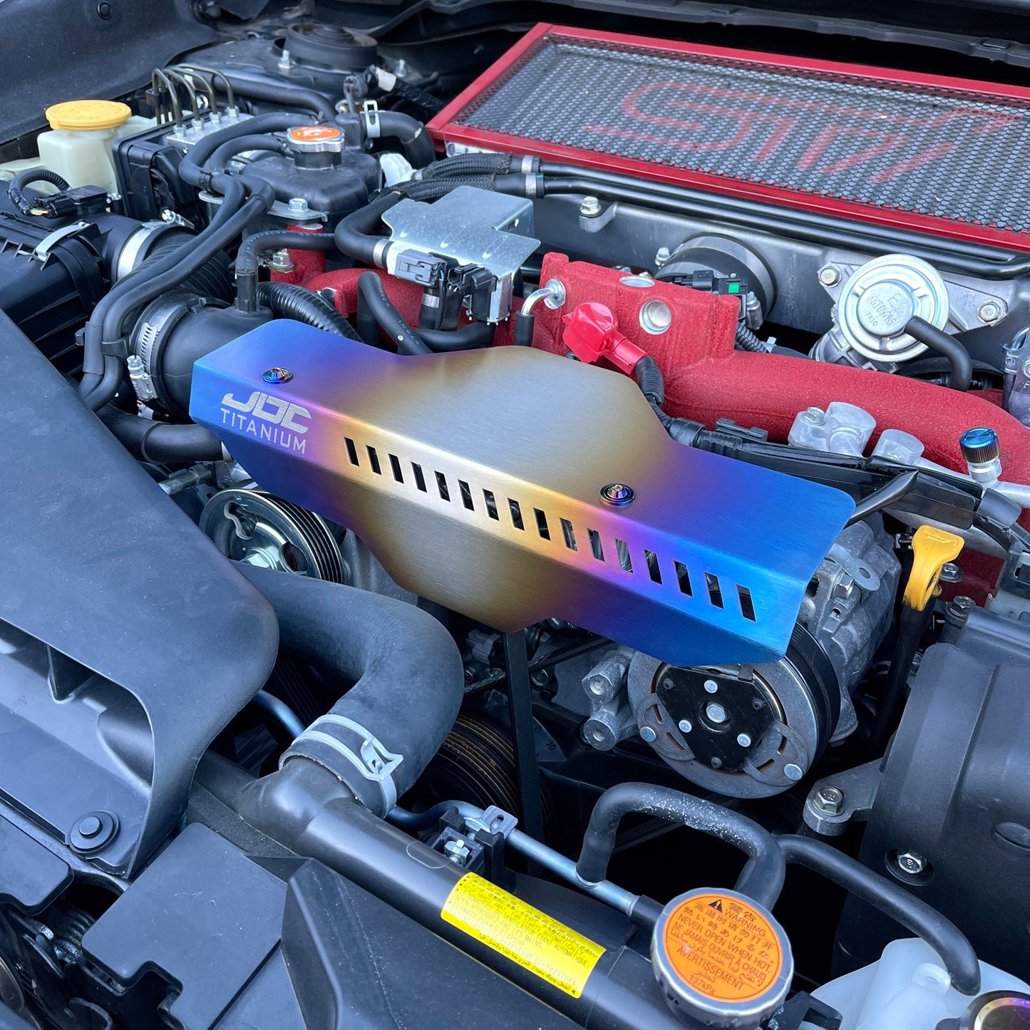 JDC Titanium Alternator Cover (02-14 WRX/04-21 STi)