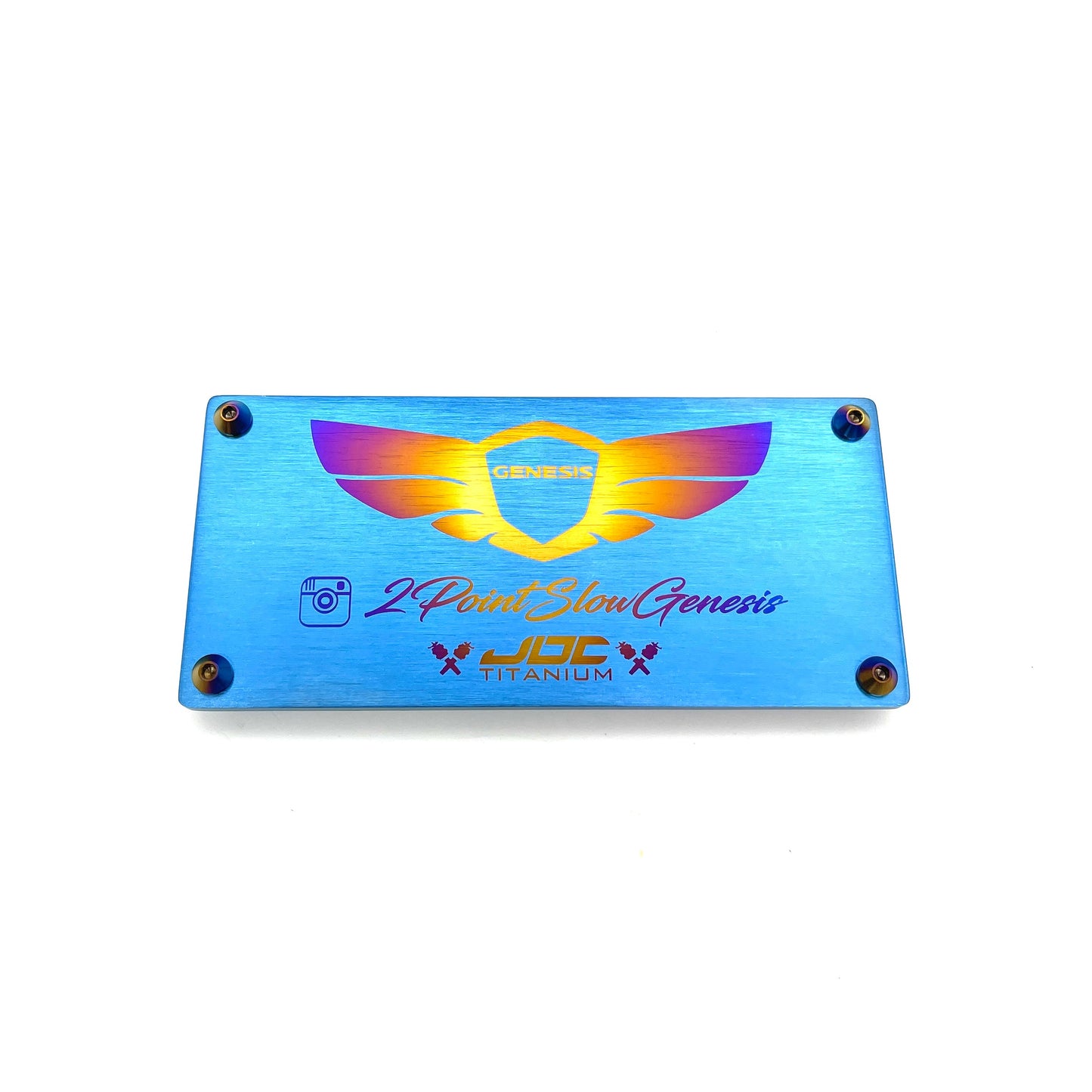 JDC Titanium Air lift 3P/3H Manifold Badge *Limited Quantity Release*