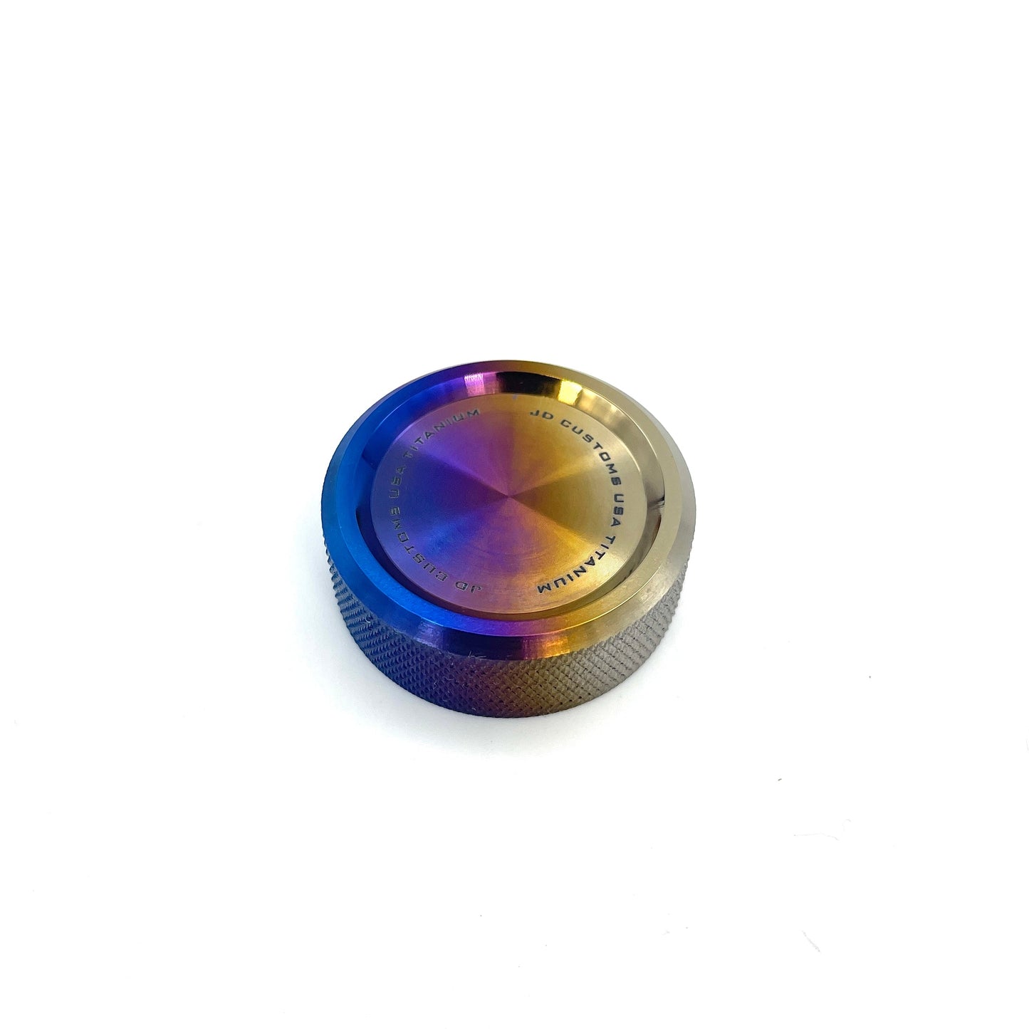 JDC Titanium Power Steering Reservoir Cap Cover (Evo 8/9)