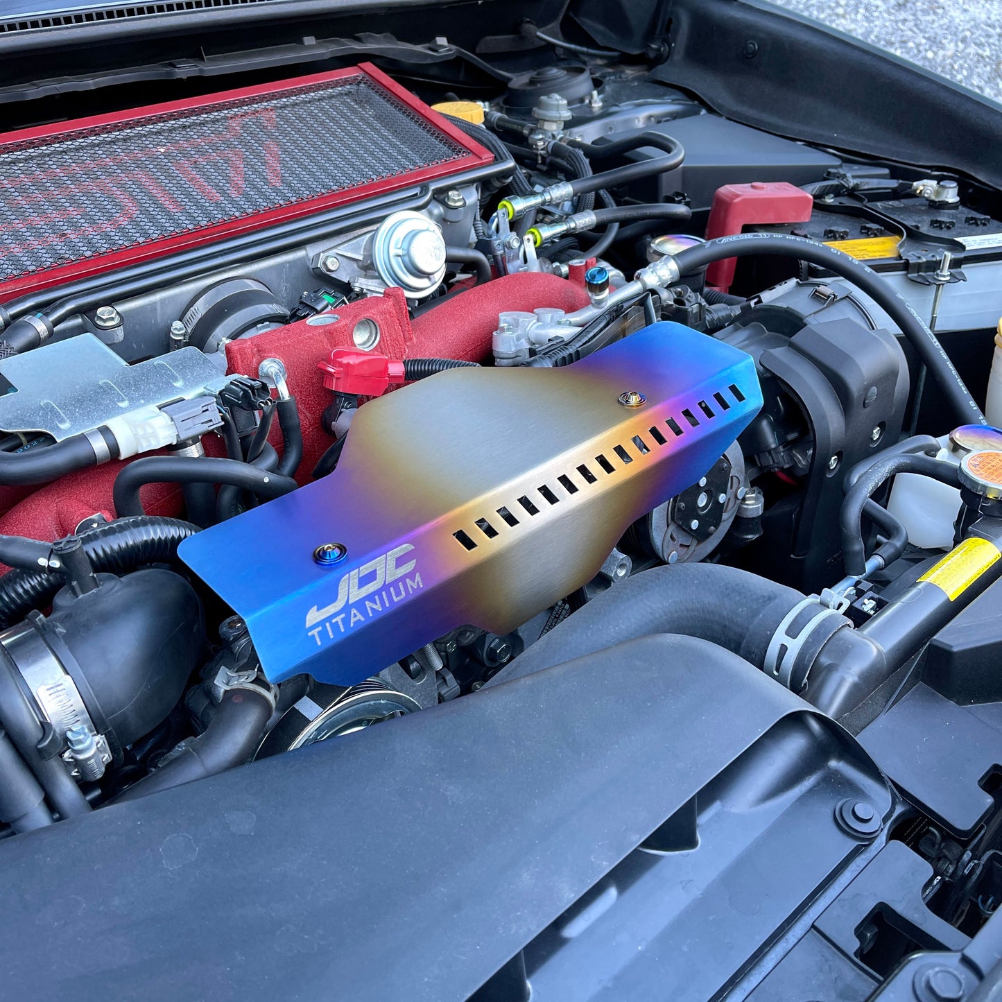 JDC Titanium Alternator Cover (02-14 WRX/04-21 STi)
