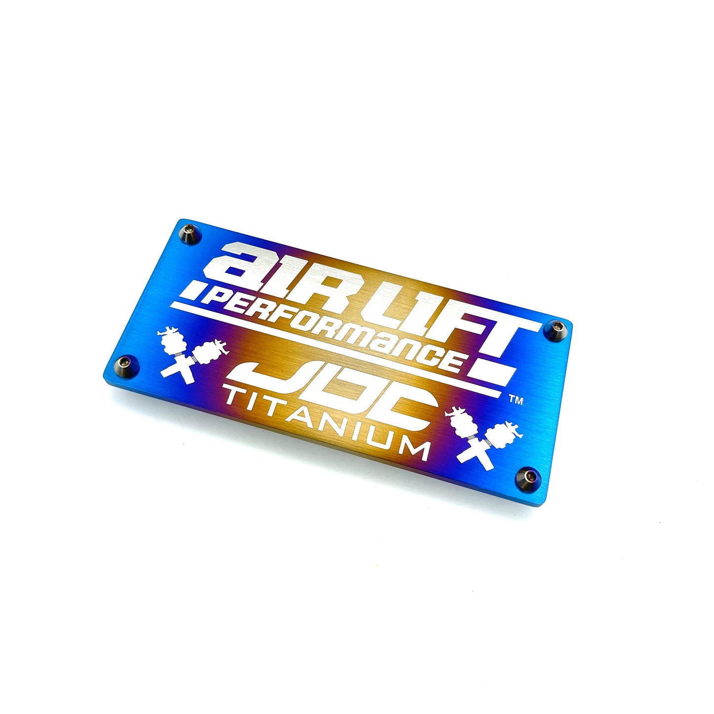 JDC Titanium Air lift 3P/3H Manifold Badge *Limited Quantity Release*