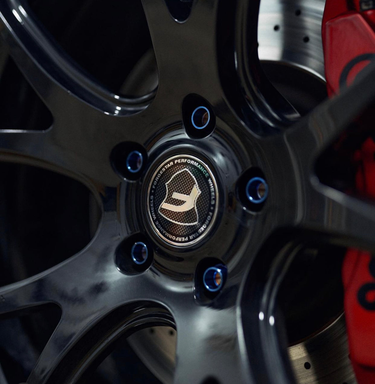 JDC Titanium Open-End Locking Lug Nuts (Universal)
