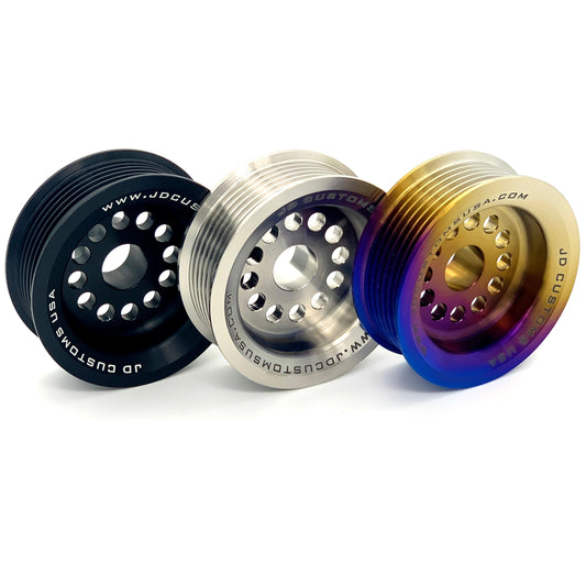 JDC 10% Under-Driven Alternator Pulley (Evo 4-9)