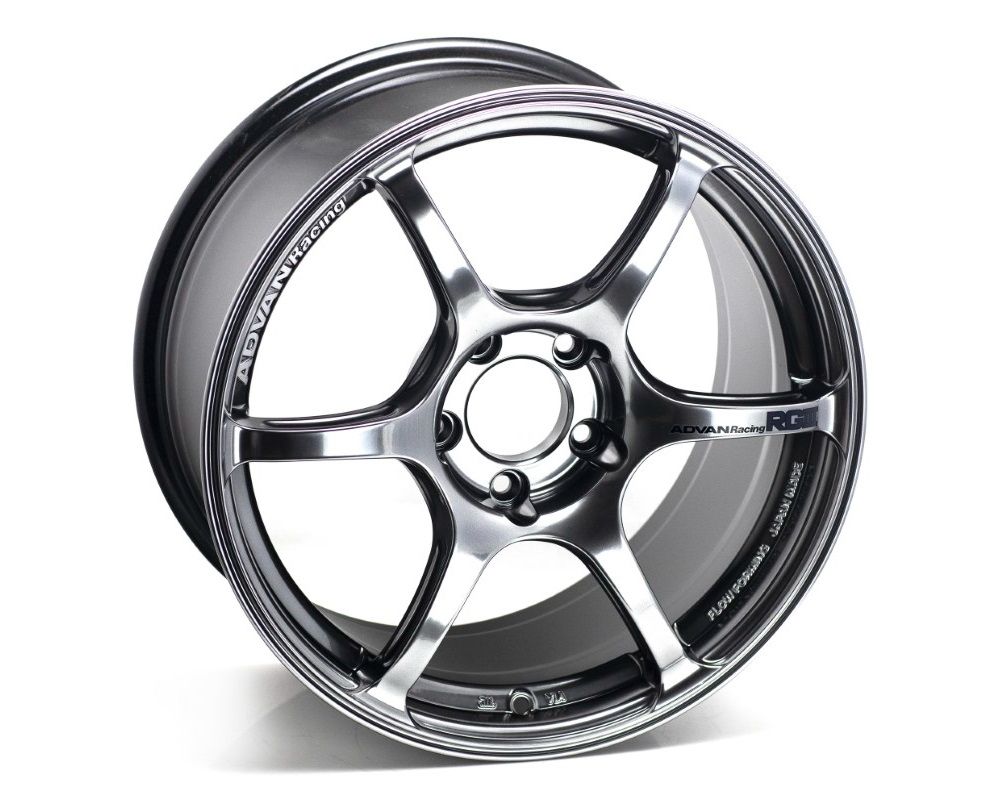 Advan RGIII Wheel 18x9 5x114.3 25mm Racing Hyper Black