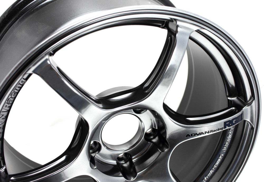 Advan RGIII Wheel 18x9 5x114.3 25mm Racing Hyper Black