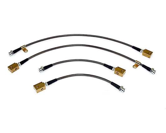 AMS Performance Race Style Stainless Steel Brake Lines Nissan GT-R R35 2009-2021