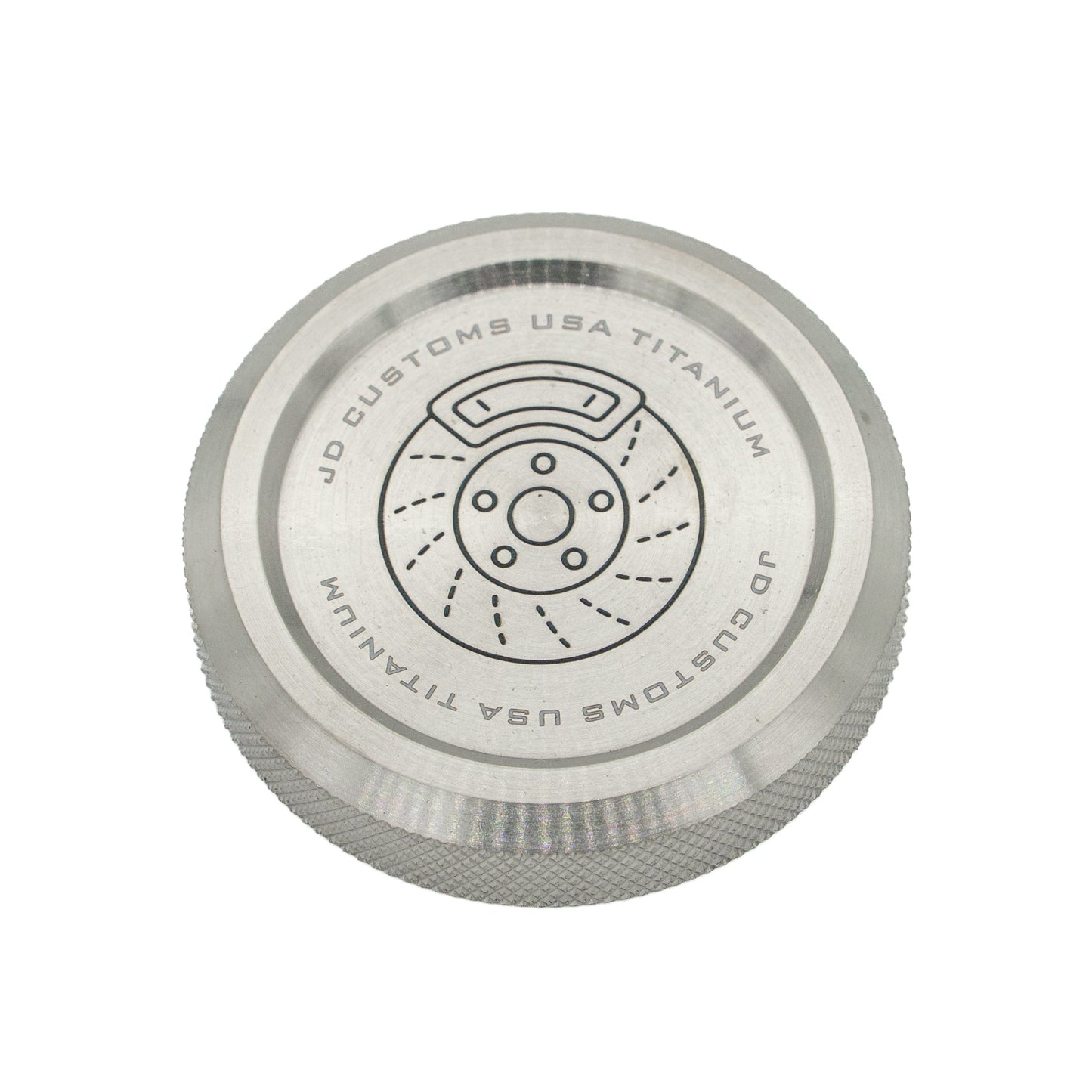 JDC Titanium Brake Fluid Reservoir Cap (Universal)