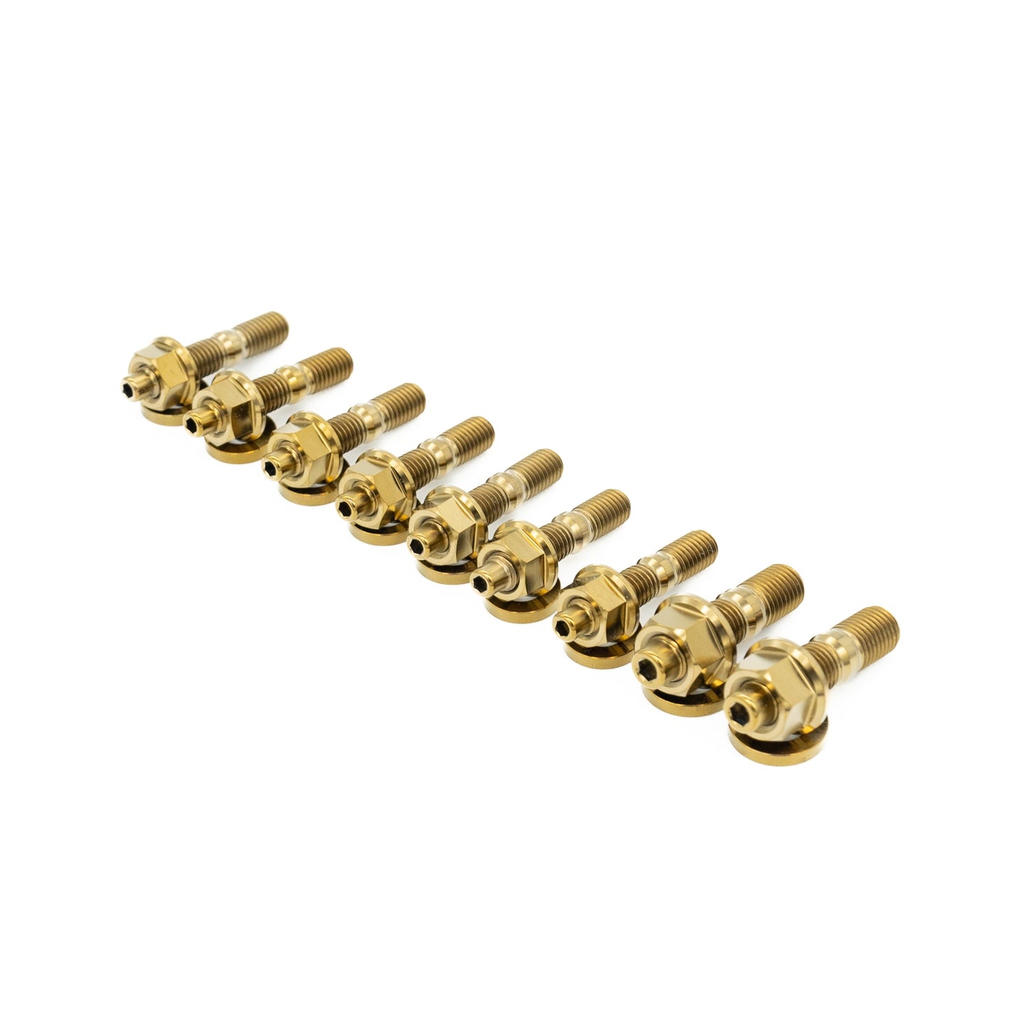 JDC Titanium Exhaust Manifold Stud Kit (Evo 4-9/ 2G DSM)