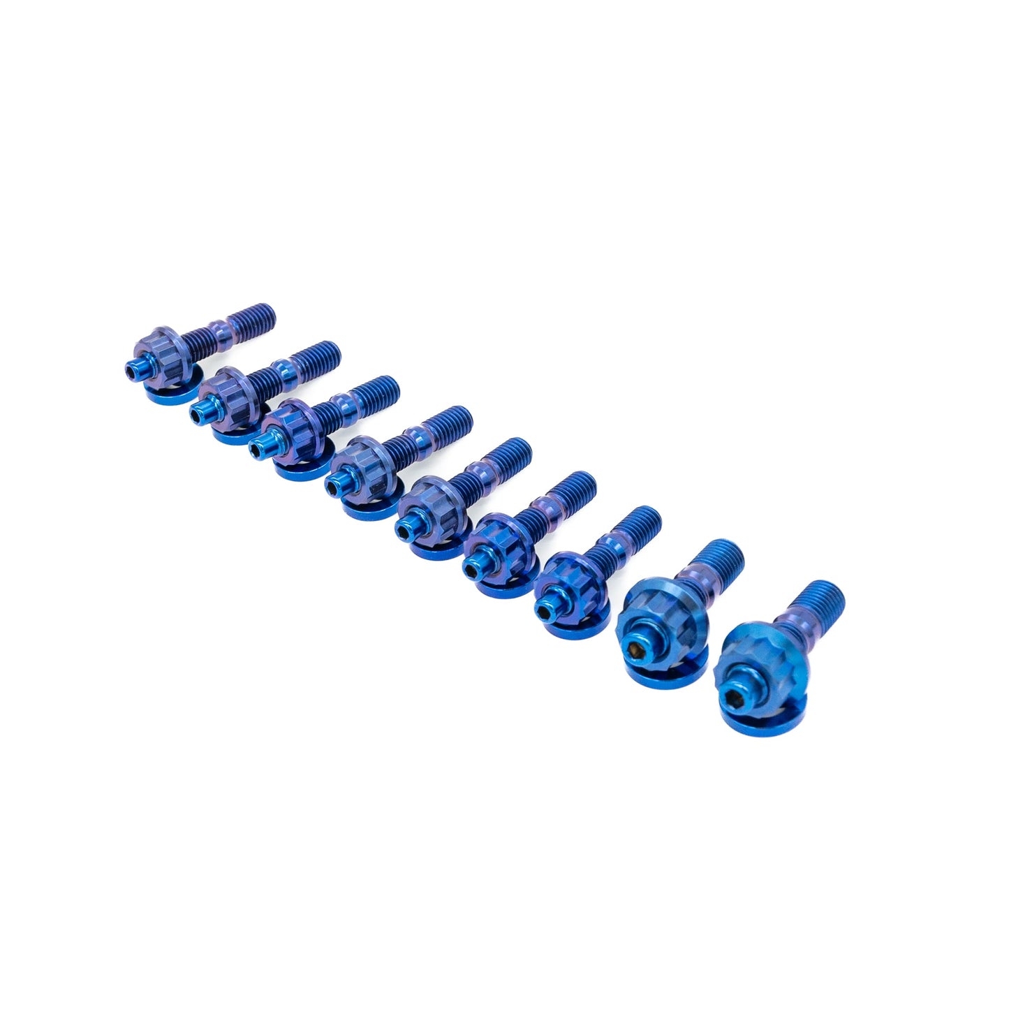 JDC Titanium Exhaust Manifold Stud Kit (Evo 4-9/ 2G DSM)