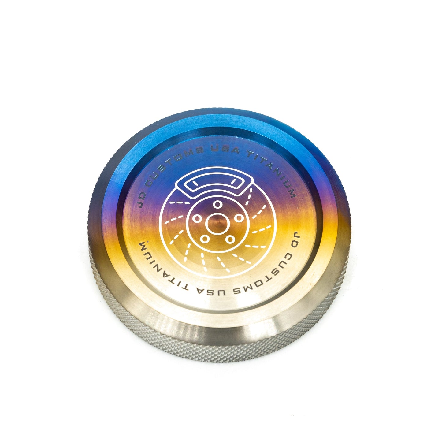 JDC Titanium Brake Fluid Reservoir Cap (Universal)