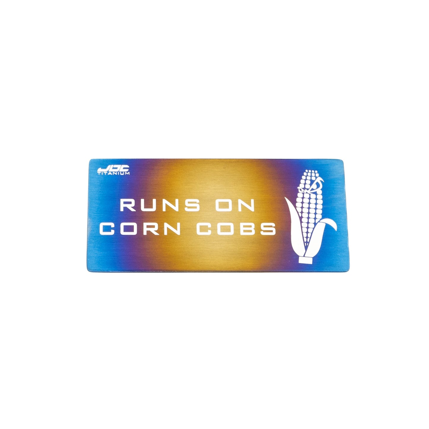 JDC Titanium Badge | 90mm x 45mm (Universal)