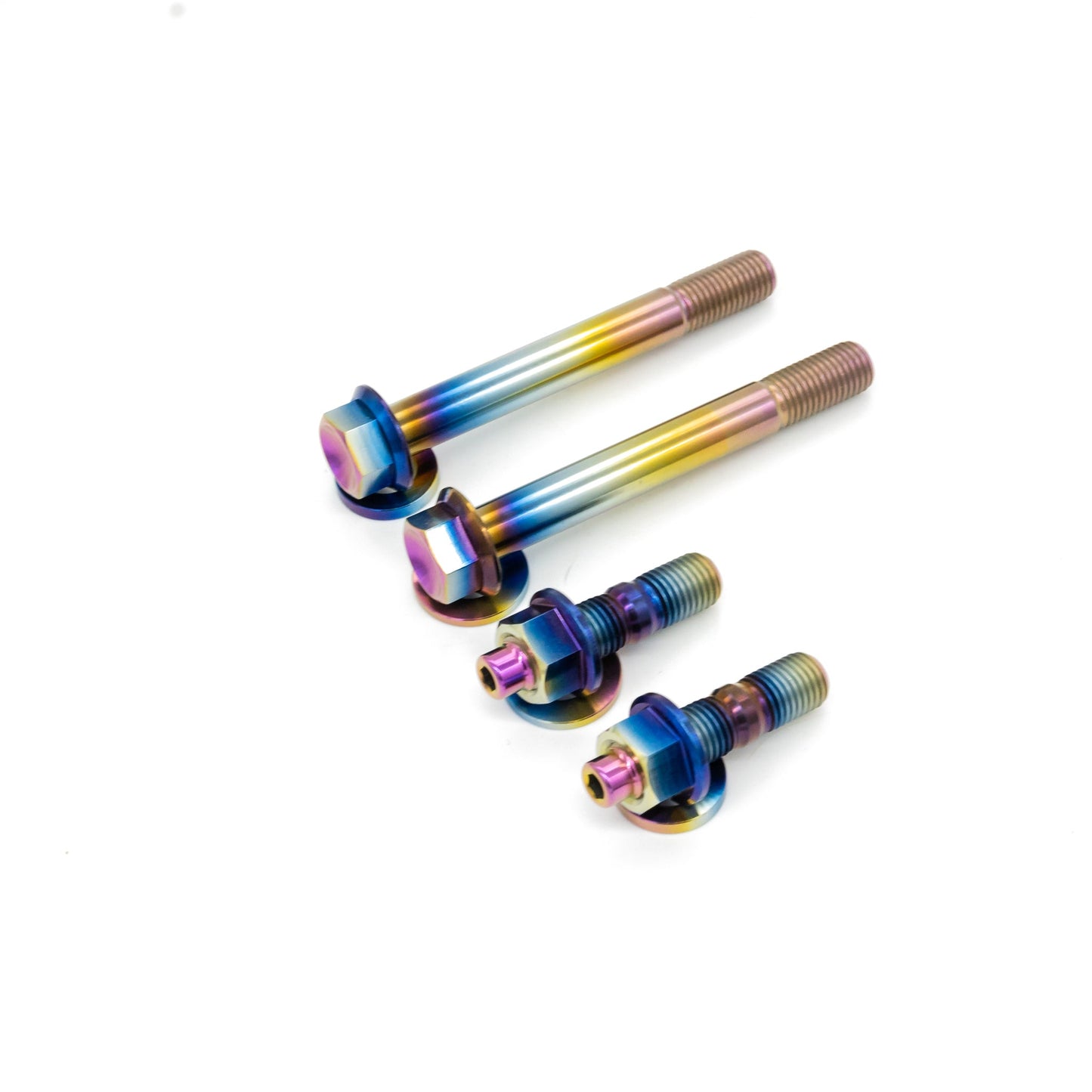 JDC Titanium Turbo to Manifold Hardware Kit for FP Manifolds (Evo 4-9/DSM)
